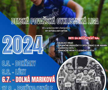 Detská považská cyklistická liga 2024