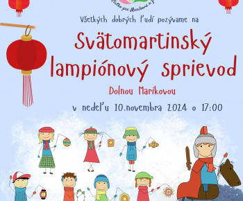 Svätomartinský lampiónový sprievod