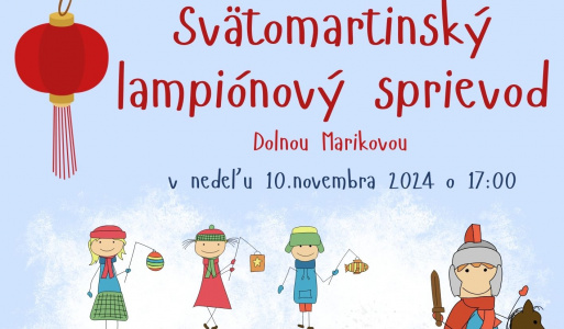 Svätomartinský lampiónový sprievod 