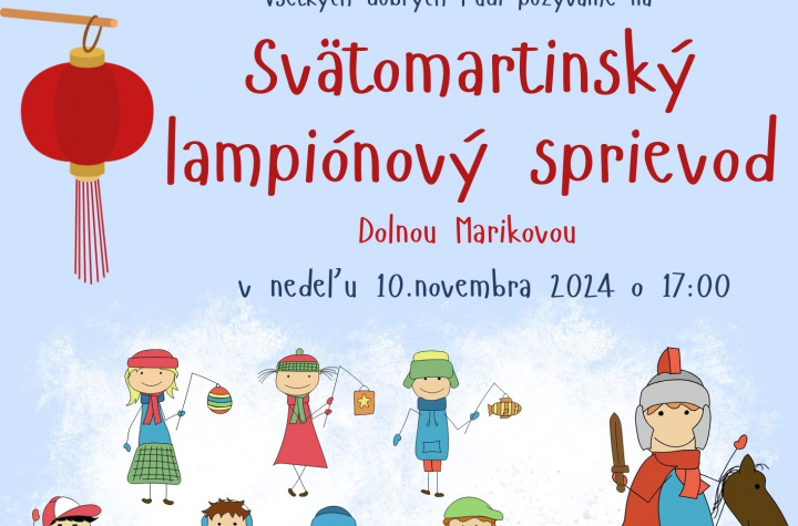 Svätomartinský lampiónový sprievod