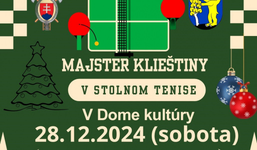 Stolnotenisový turnaj 2024 28.12.2024